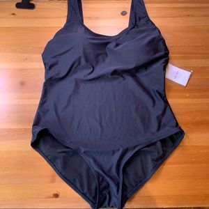 NWT One Piece Black Swimsuit - Size 2XL